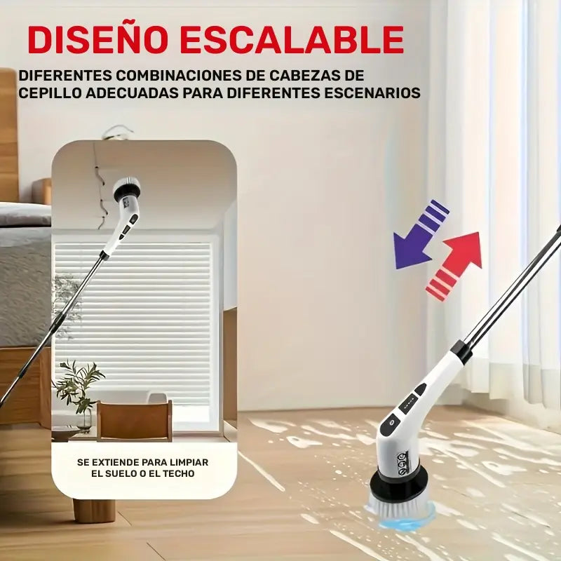 PowerClean Pro 9 en 1 – Limpieza Rápida y Profunda