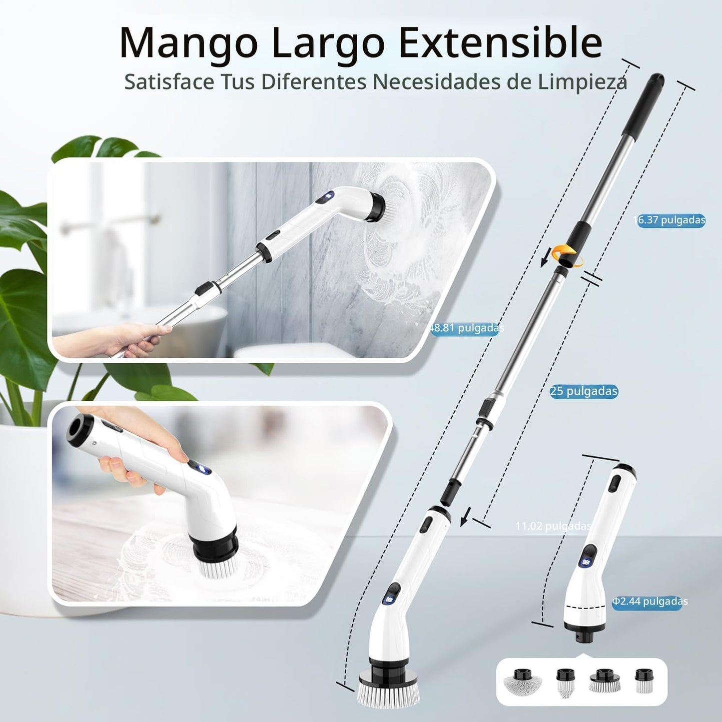 PowerClean Pro 9 en 1 – Limpieza Rápida y Profunda