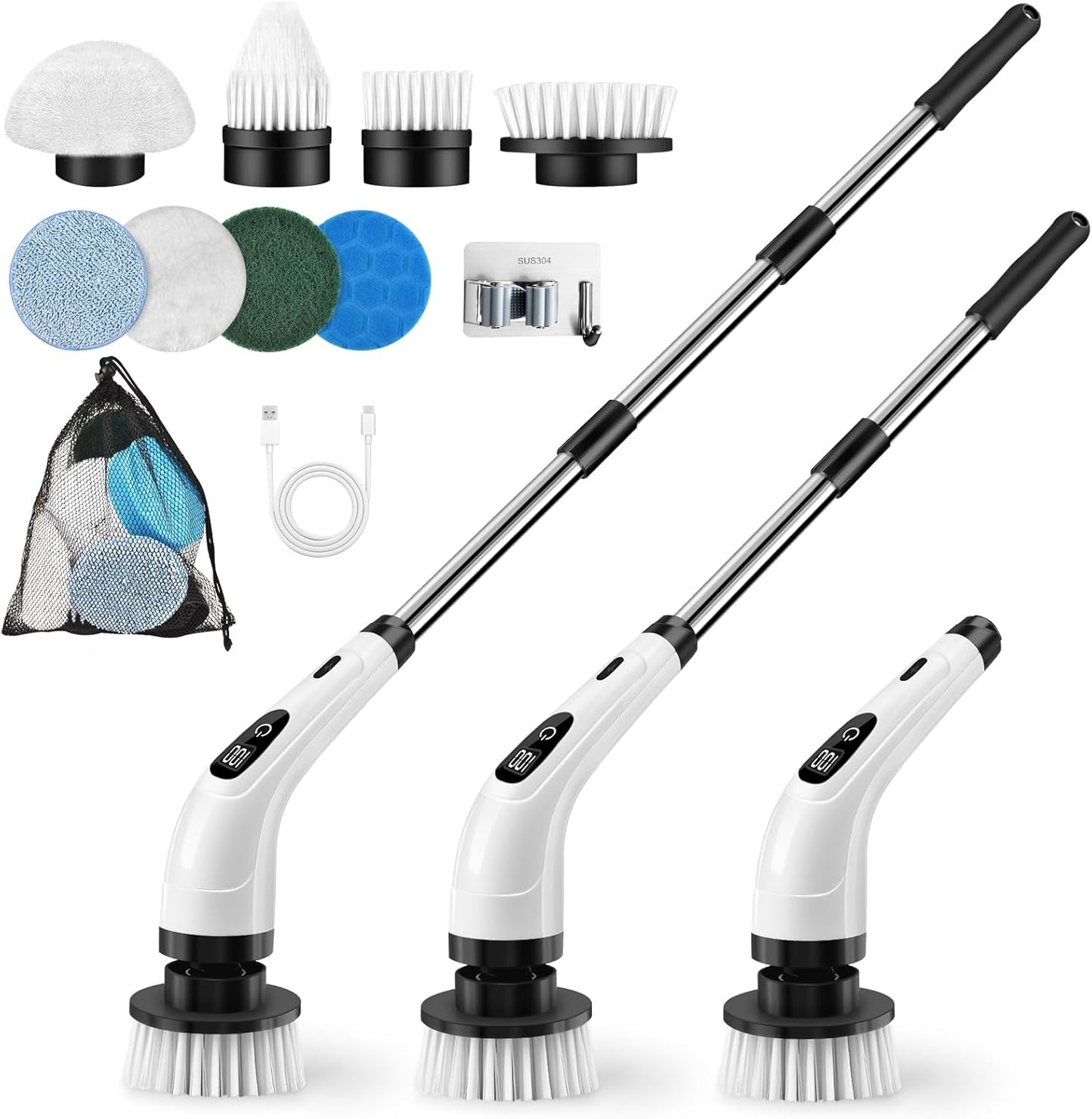 PowerClean Pro 9 en 1 – Limpieza Rápida y Profunda