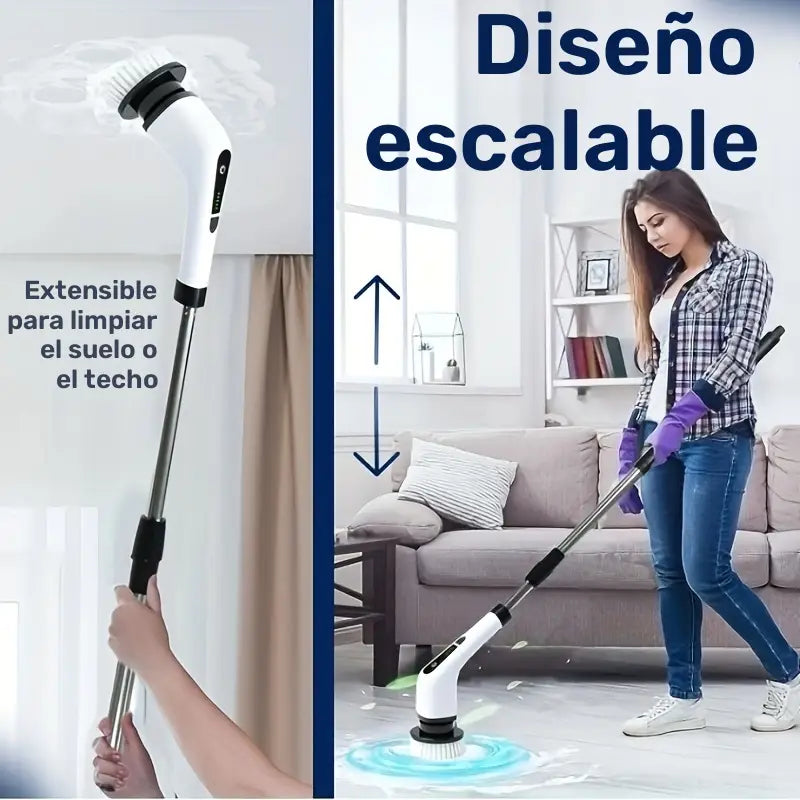 PowerClean Pro 9 en 1 – Limpieza Rápida y Profunda